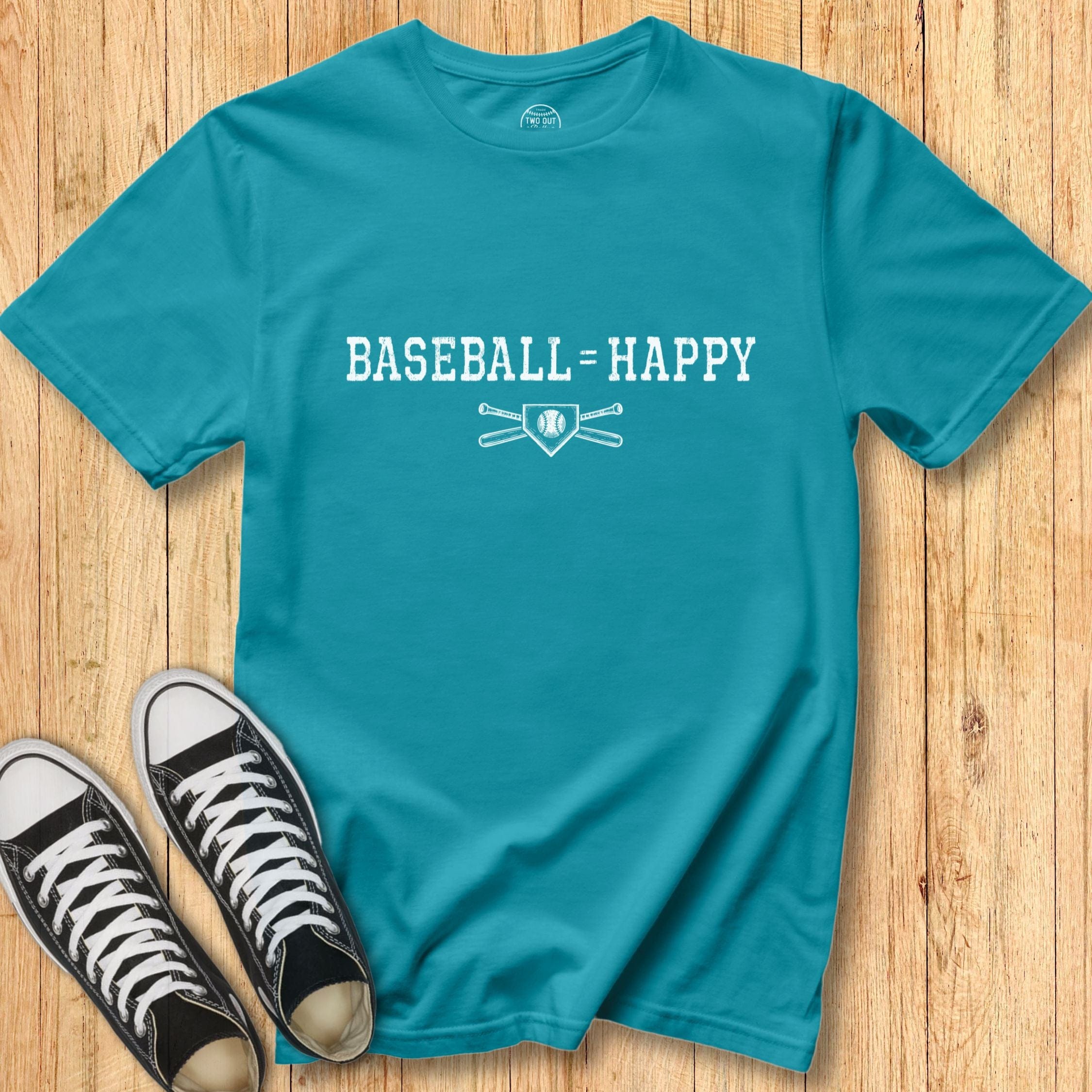 Baseball = Happy Tee