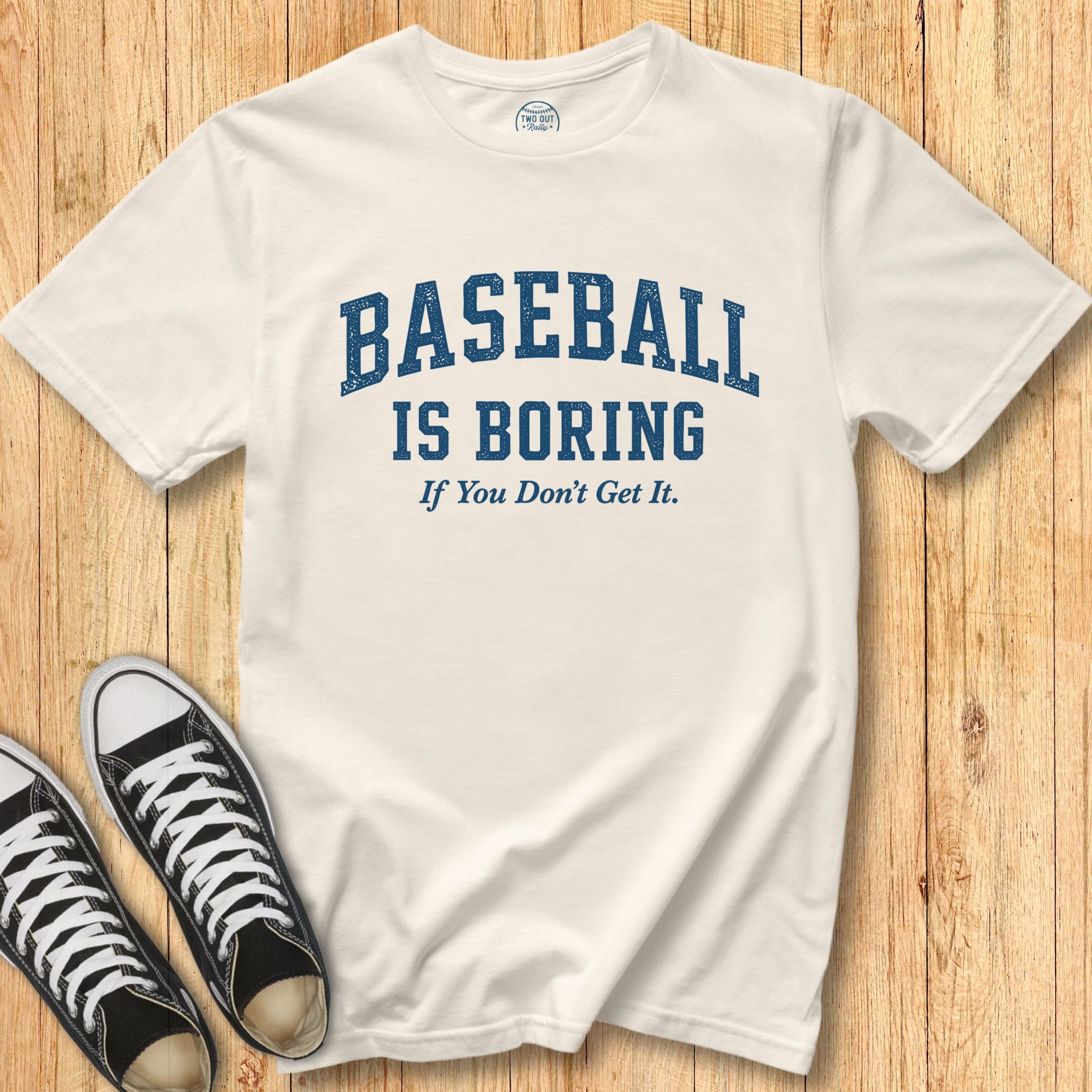 Baseball Is Boring Arch Tee