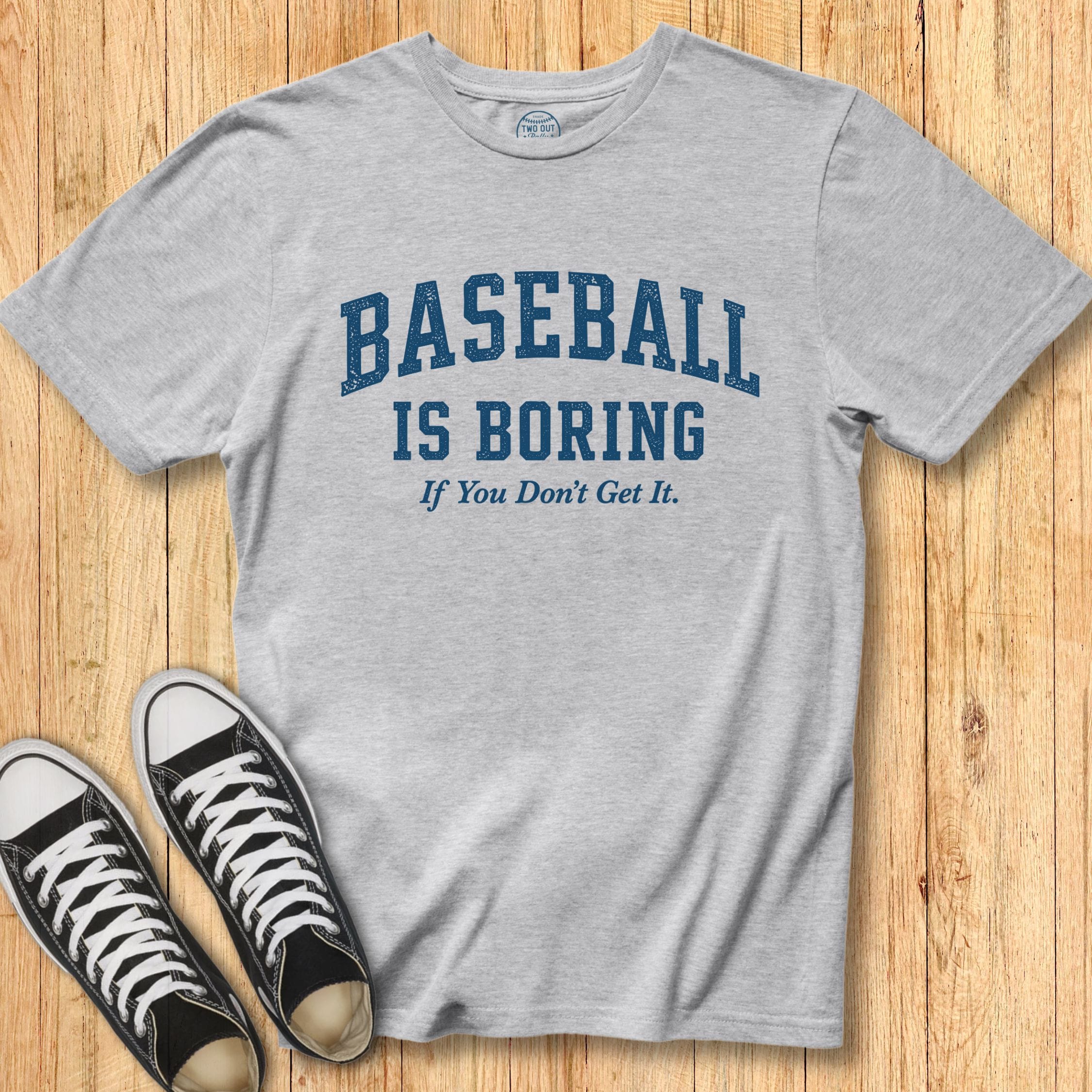 Baseball Is Boring Arch Tee