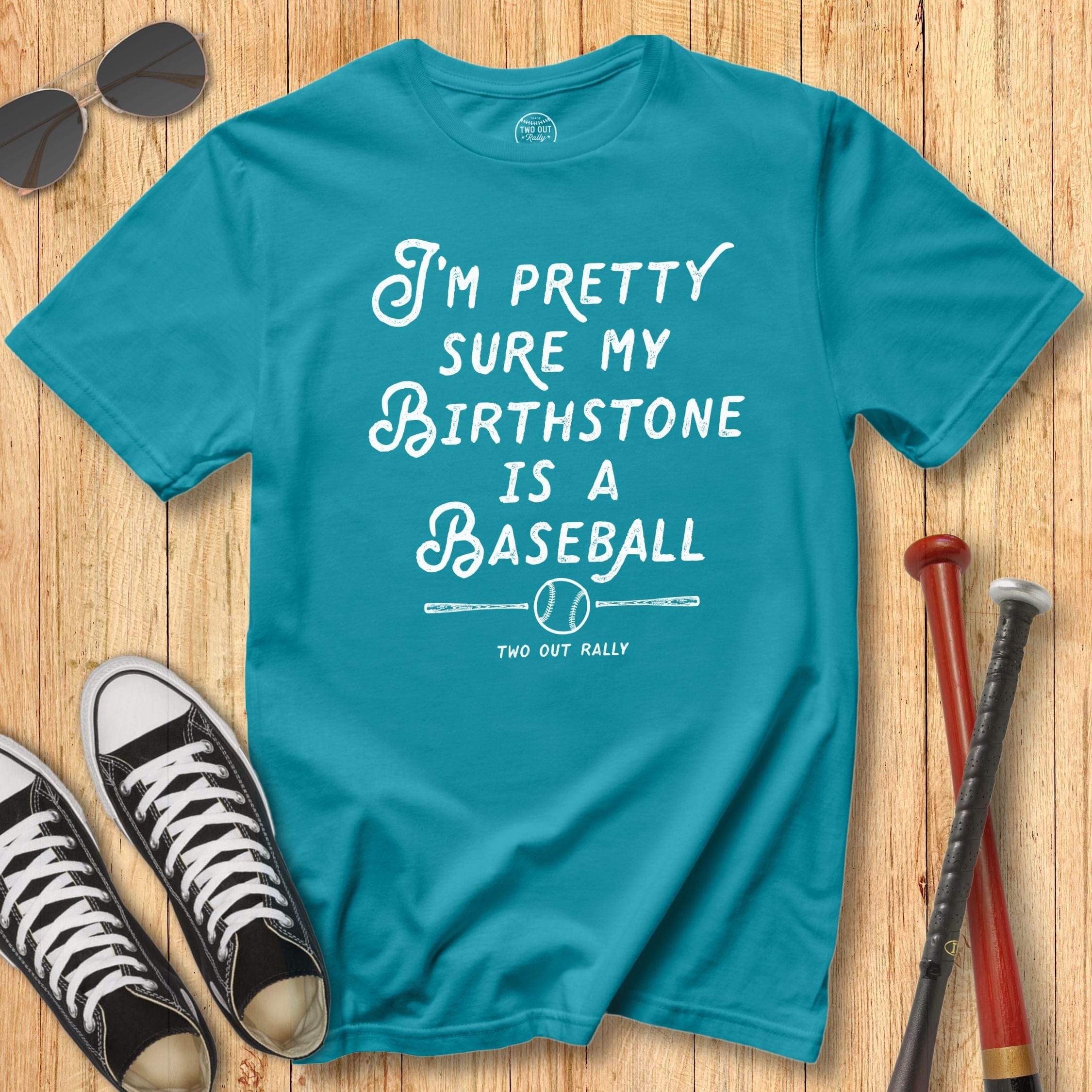 Birthstone Baseball Tee