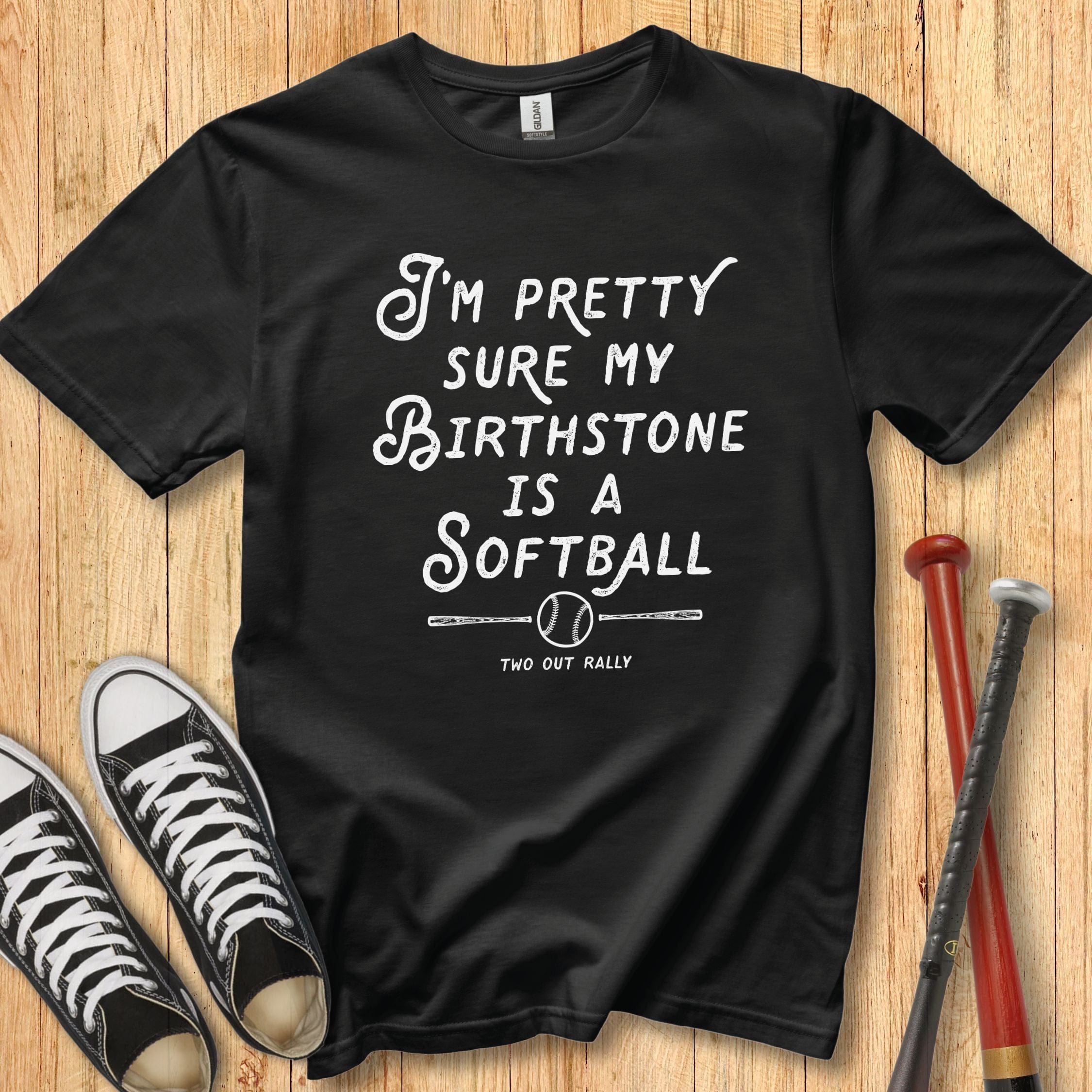 Birthstone Softball Youth Tee