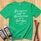Birthstone Softball Youth Tee