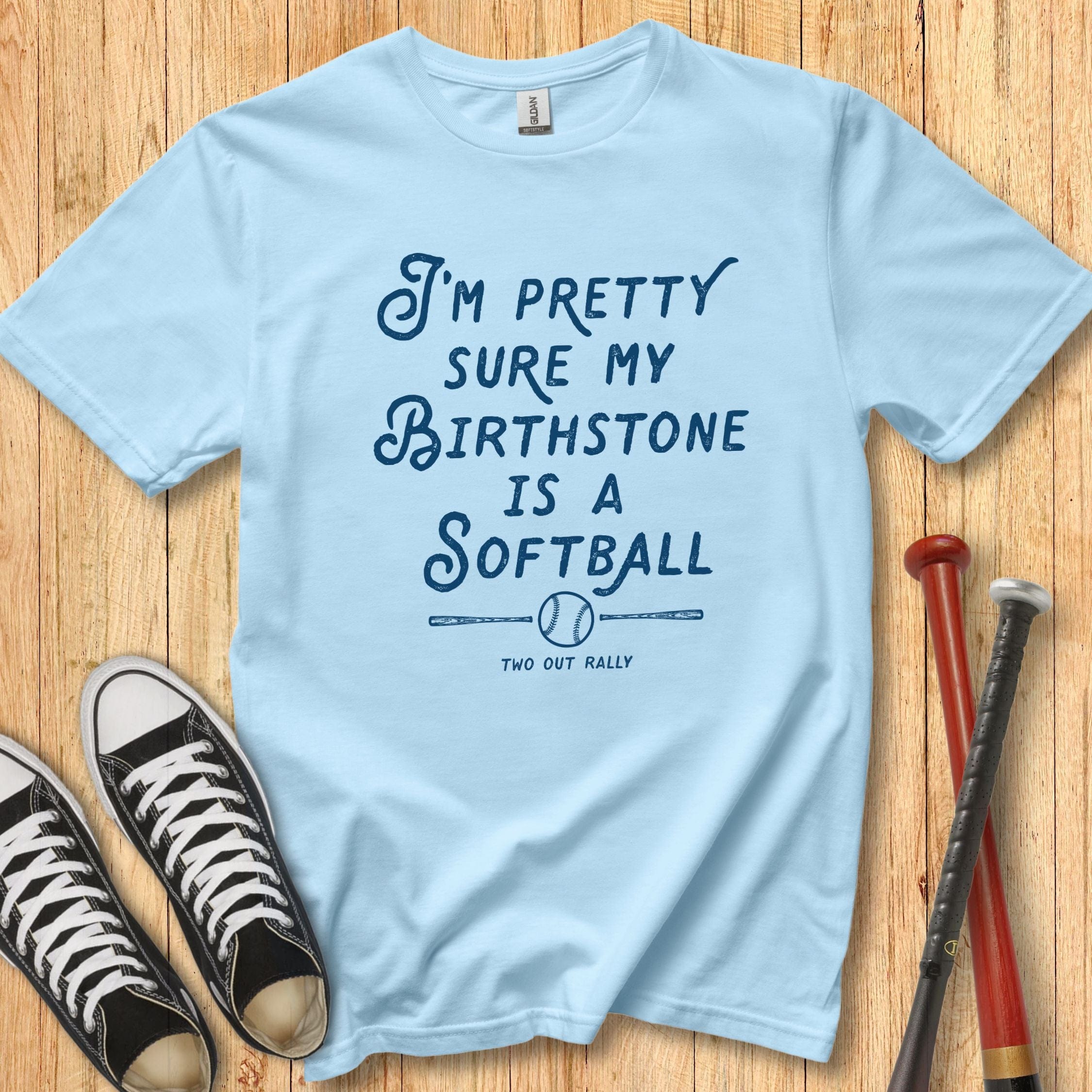 Birthstone Softball Youth Tee