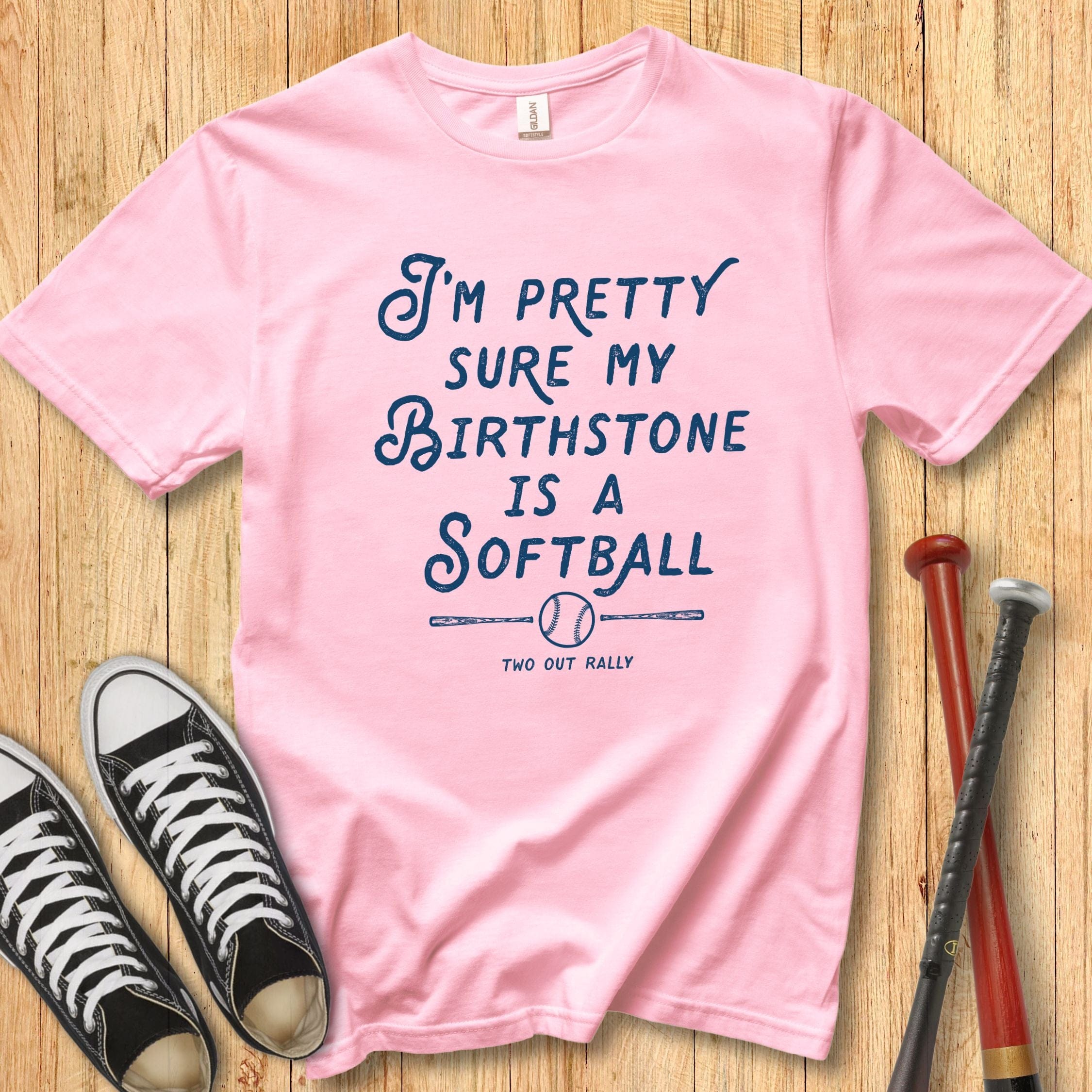 Birthstone Softball Youth Tee
