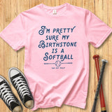 Birthstone Softball Youth Tee