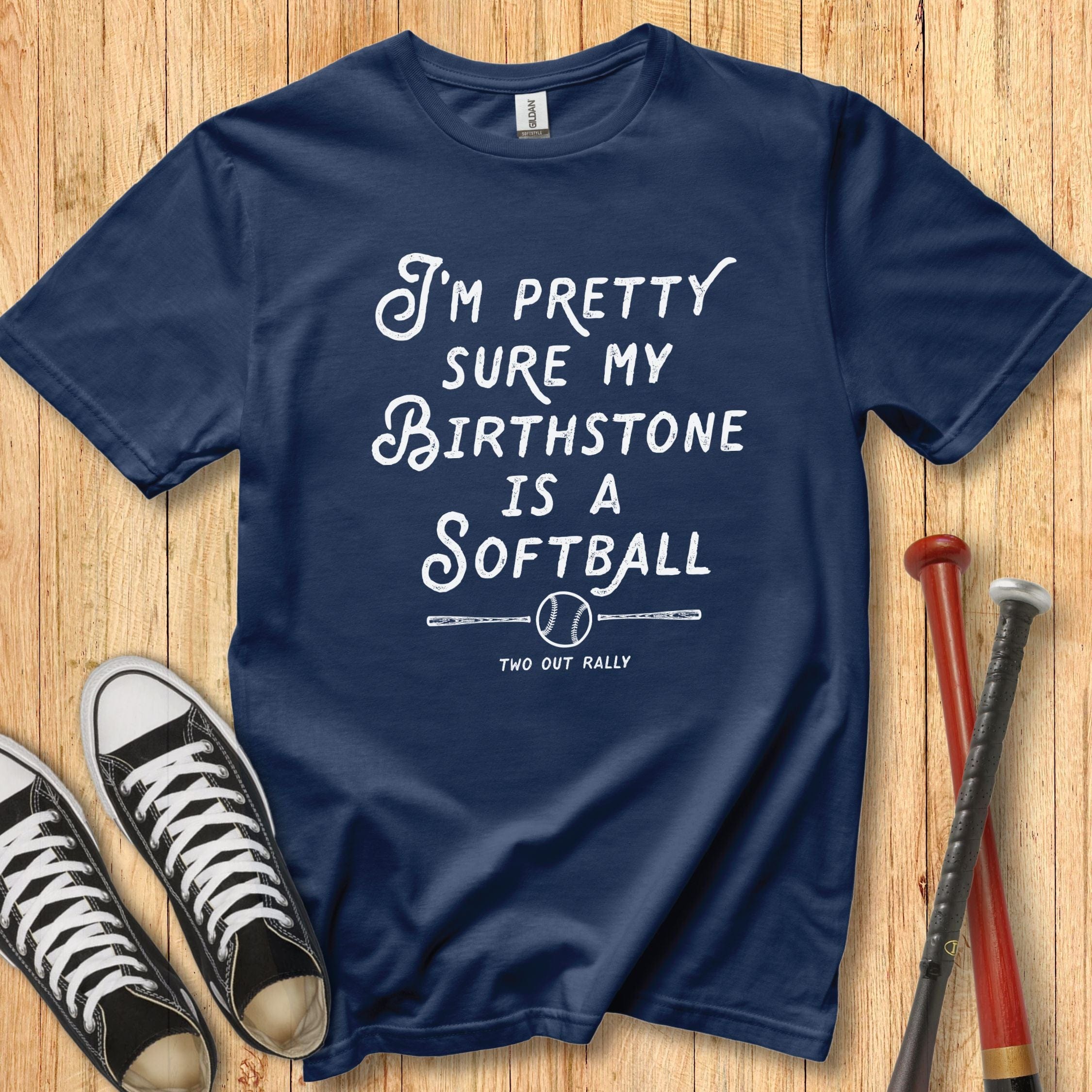 Birthstone Softball Youth Tee