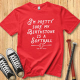 Birthstone Softball Youth Tee