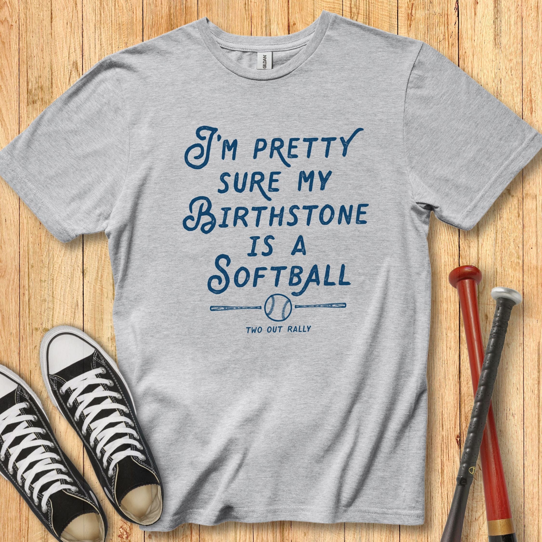 Birthstone Softball Youth Tee