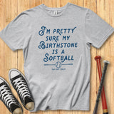 Birthstone Softball Youth Tee