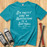 Birthstone Softball Youth Tee