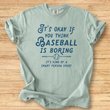 Boring Baseball Premium Tee