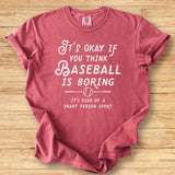 Boring Baseball Premium Tee
