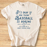 Boring Baseball Premium Tee