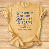 Boring Baseball Premium Tee