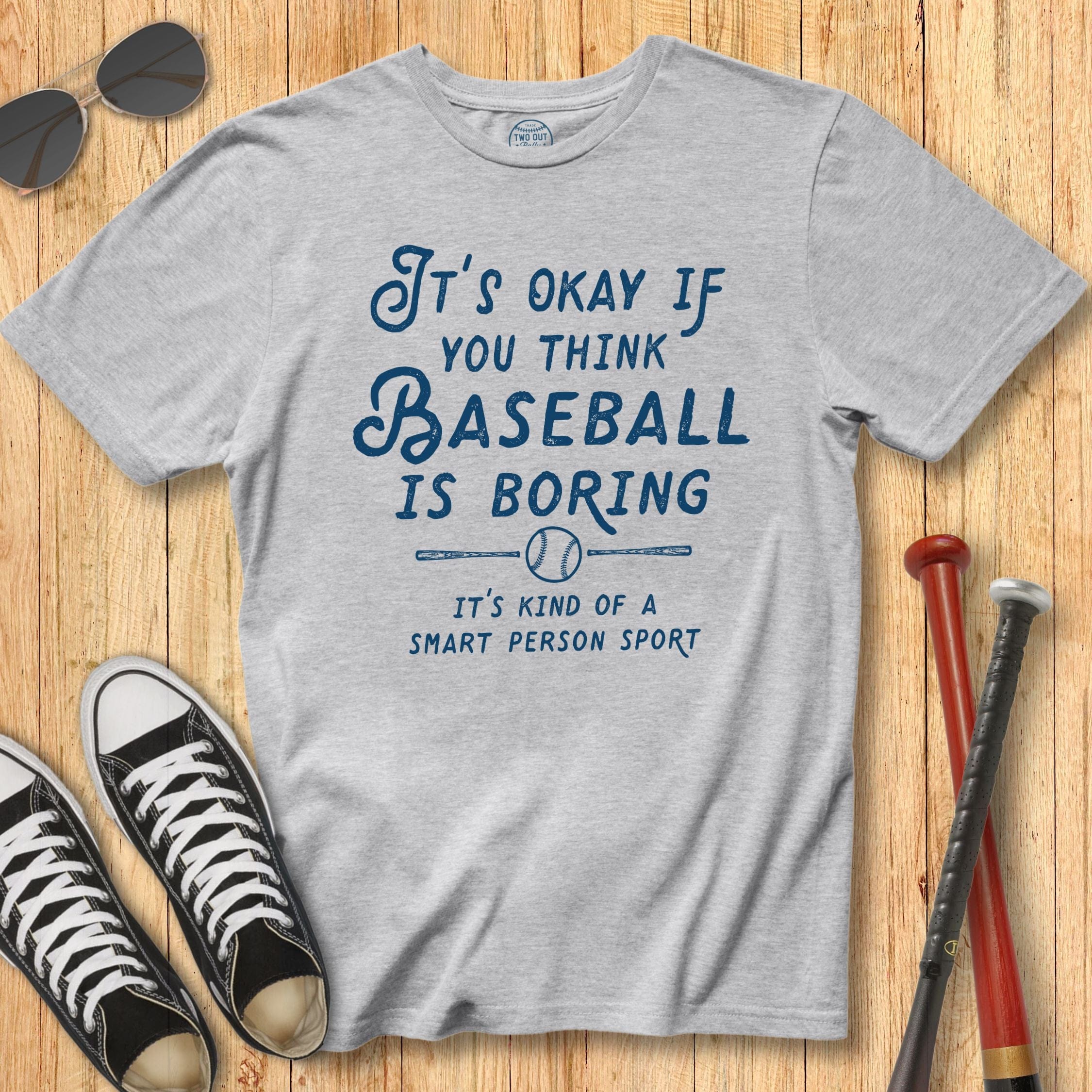 Boring Baseball Tee