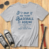 Boring Baseball Tee