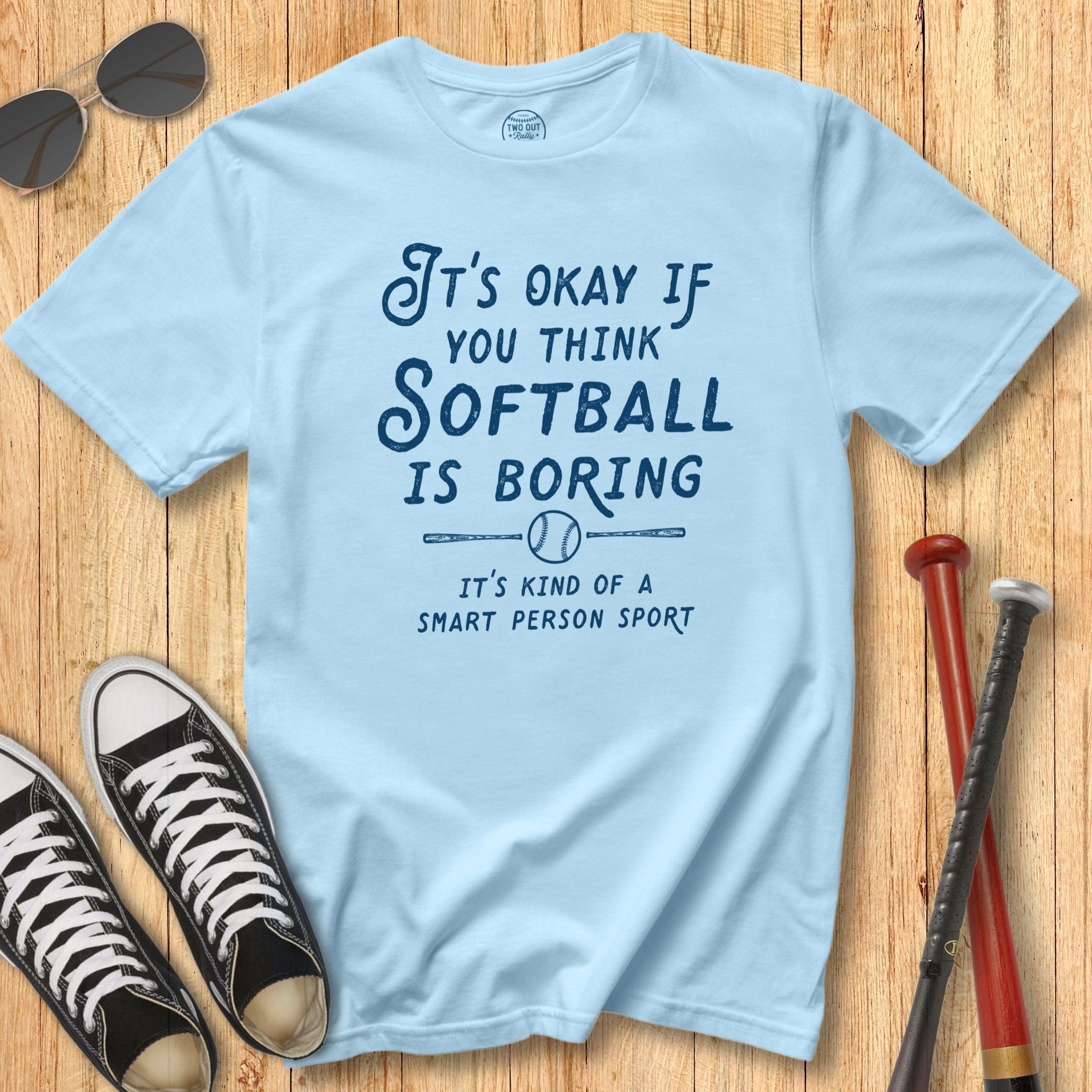 Boring Softball Tee