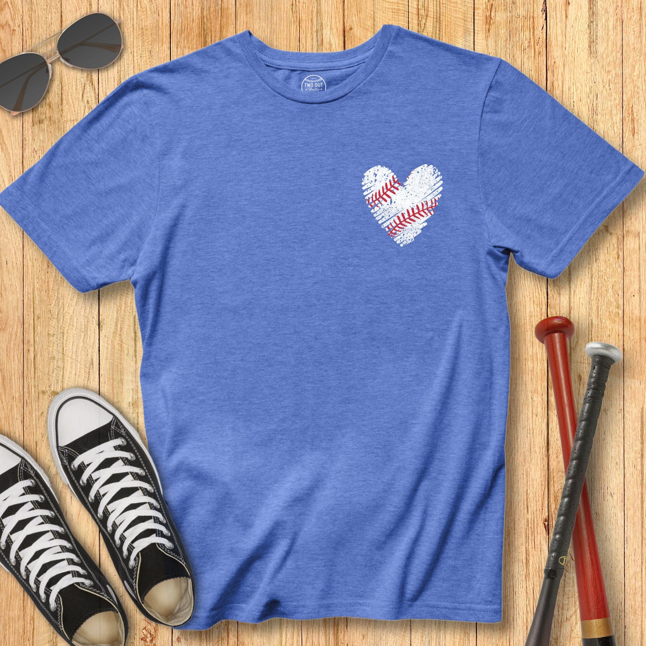 Brush Heart Laces Tee