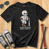 Dead Serious Skeleton Mascot Tee