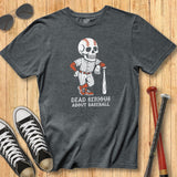 Dead Serious Skeleton Mascot Tee