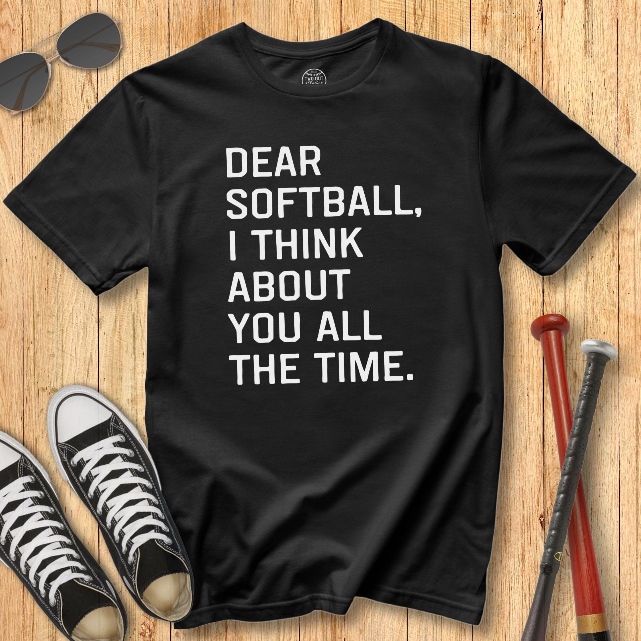 Dear Softball Block Tee