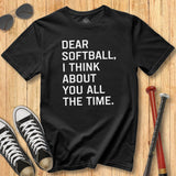 Dear Softball Block Tee