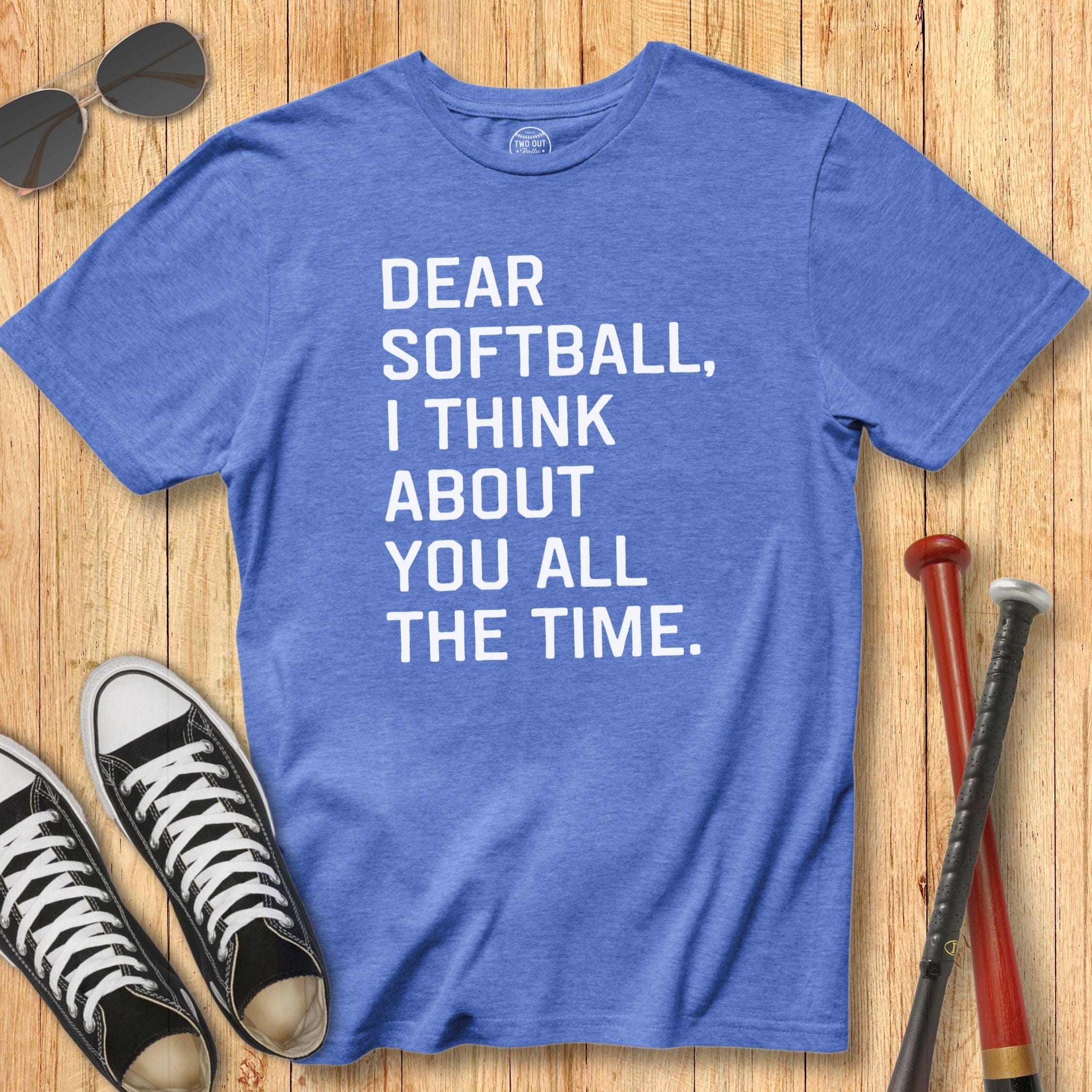 Dear Softball Block Tee