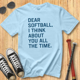 Dear Softball Block Tee