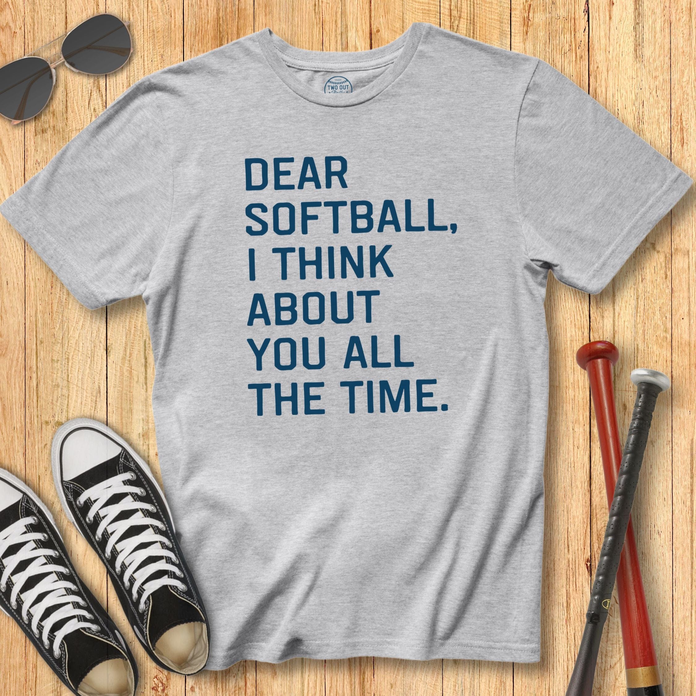 Dear Softball Block Tee