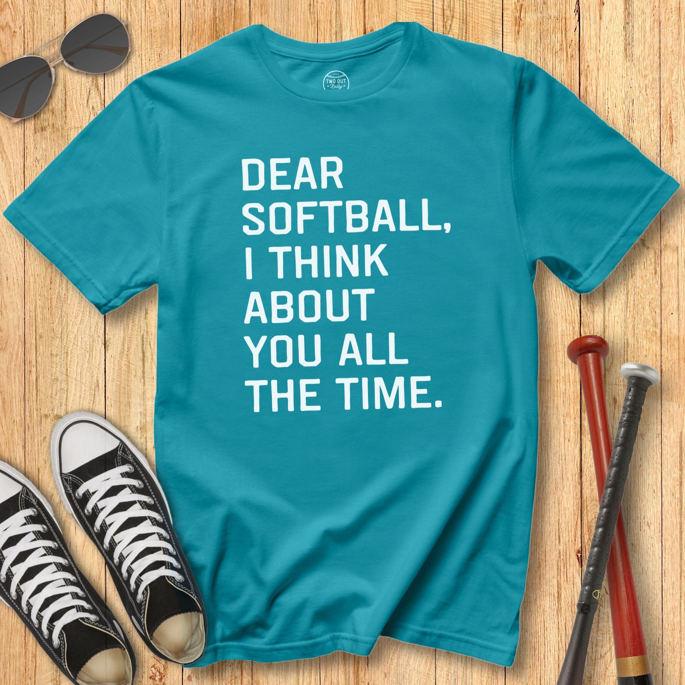 Dear Softball Block Tee