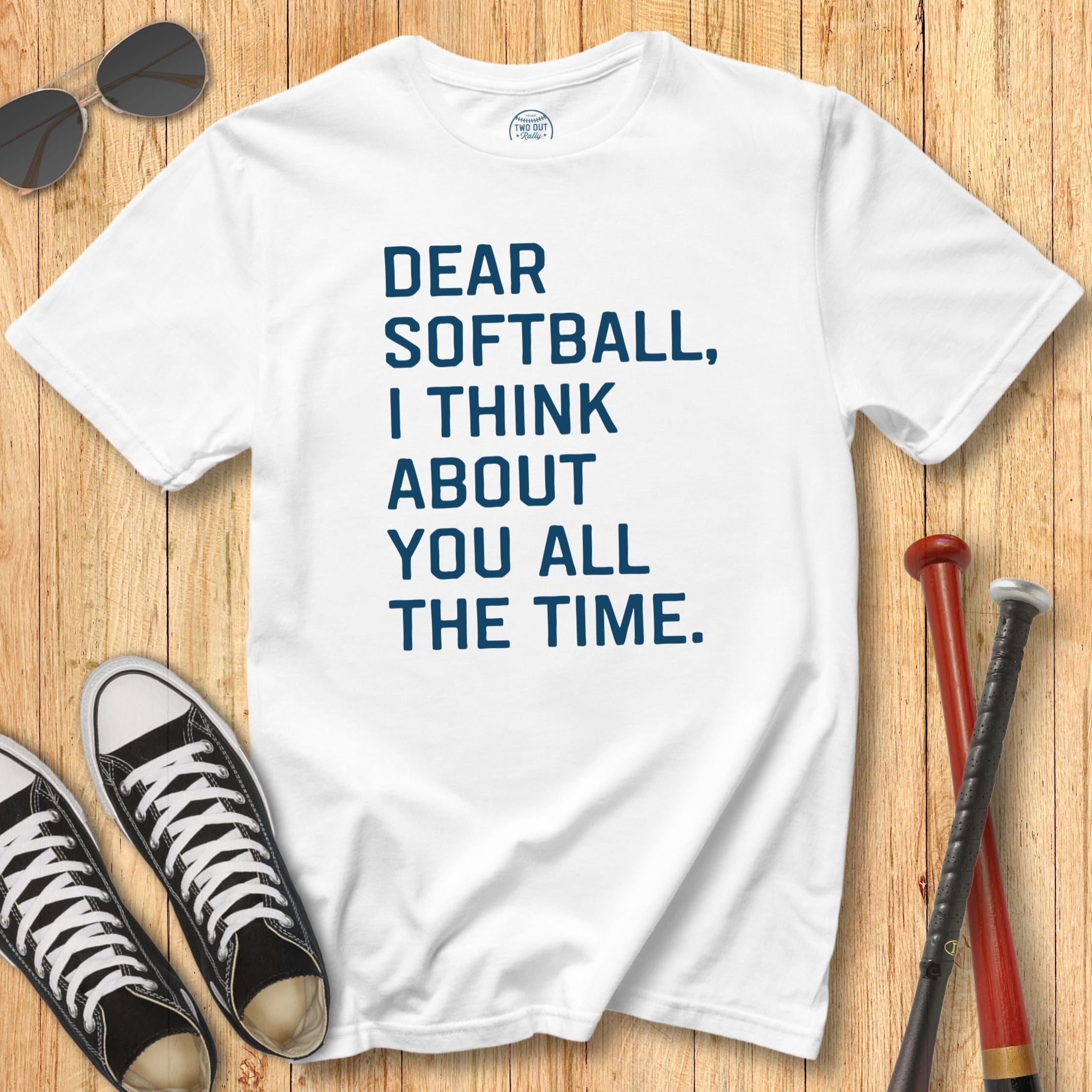 Dear Softball Block Tee