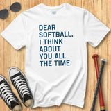 Dear Softball Block Tee