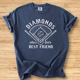 Diamonds Best Friend Premium Tee