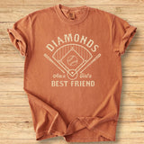 Diamonds Best Friend Premium Tee
