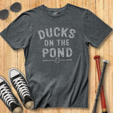 Ducks on Pond Stamp Tee