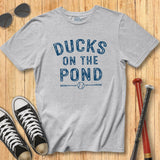 Ducks on Pond Stamp Tee