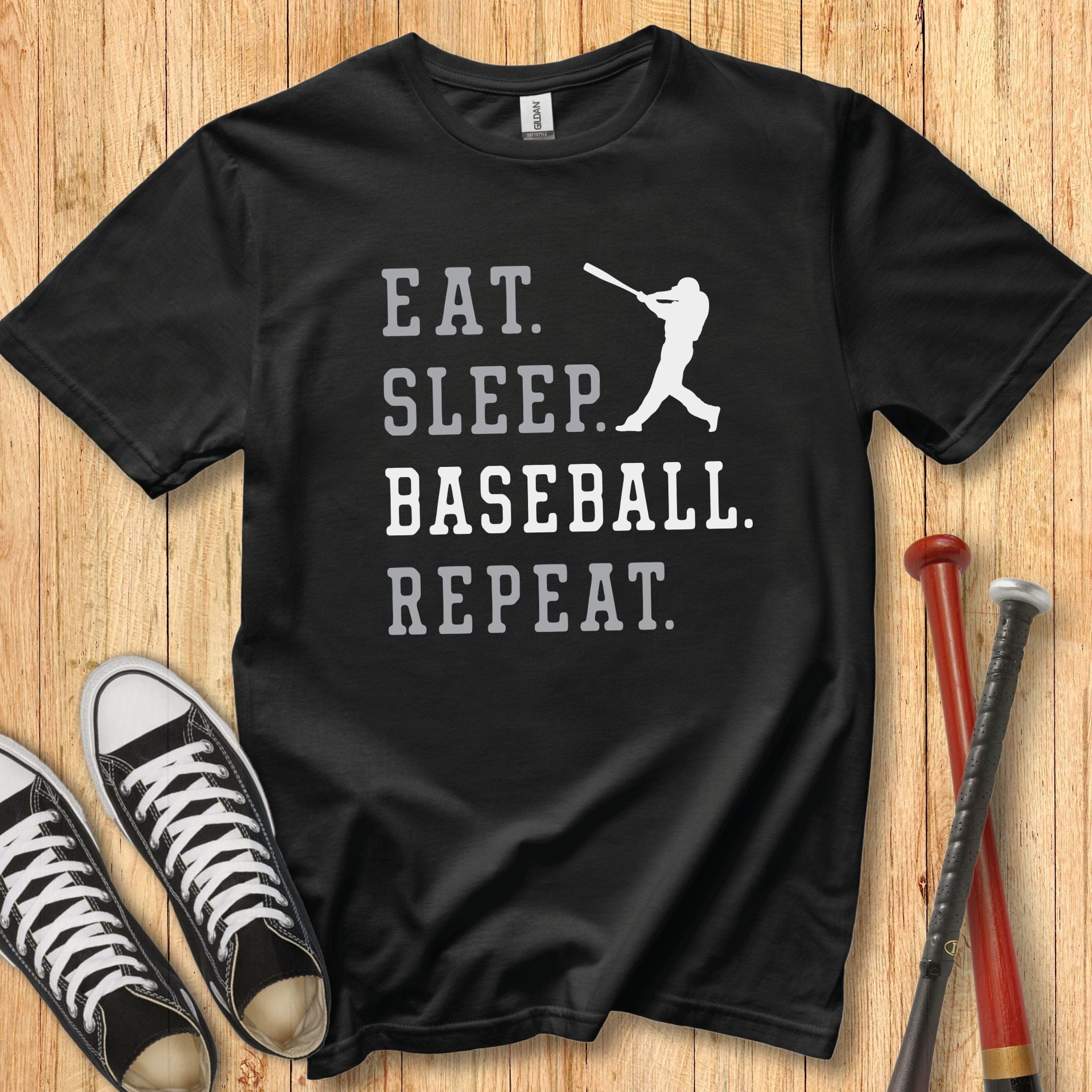 Eat Sleep Baseball Youth Tee
