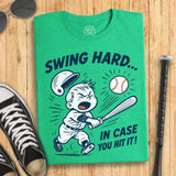 Swing Hard Mascot Tee