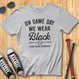 Wear Black Stamp Tee