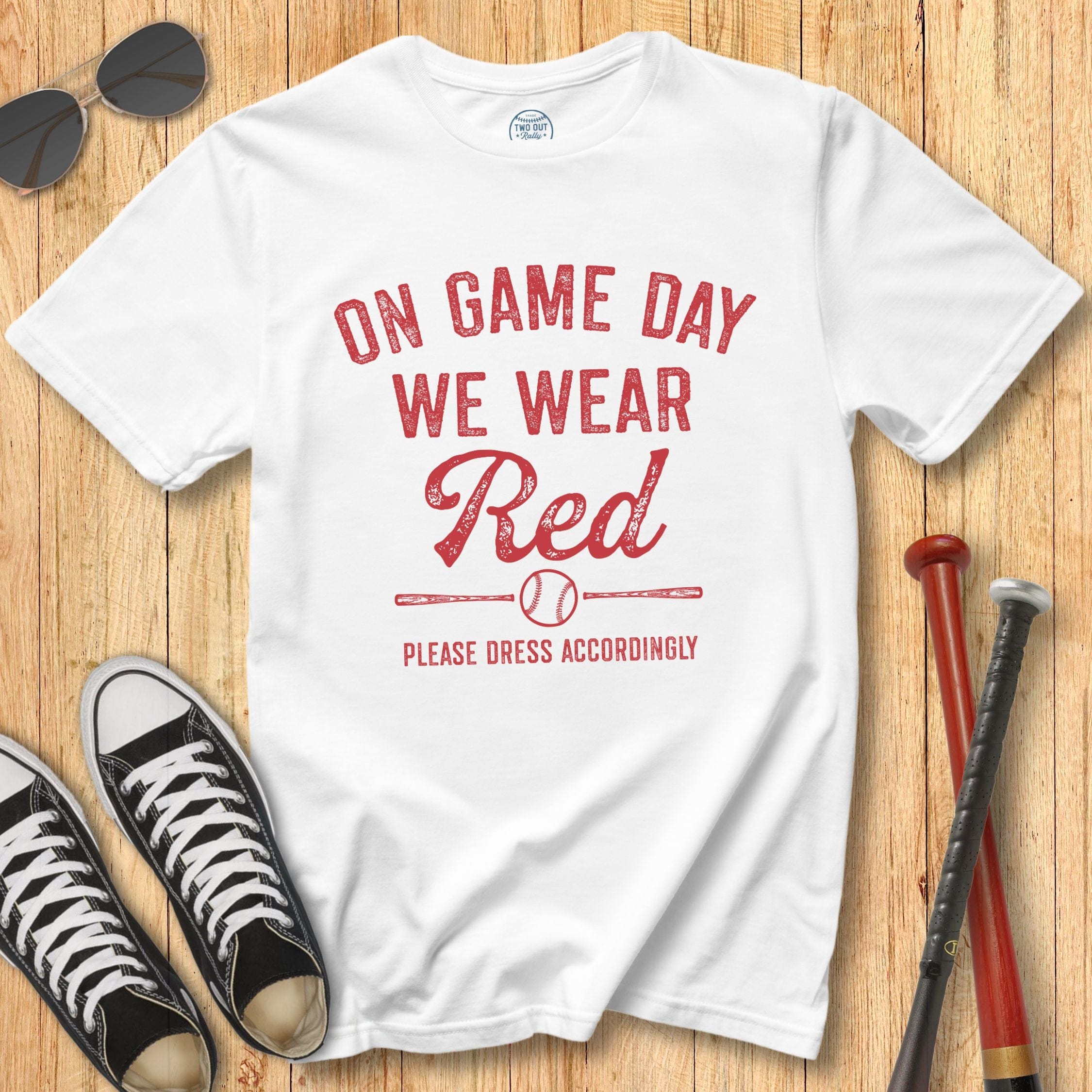 Wear Red Stamp Tee