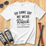 Wear Black Stamp Tee