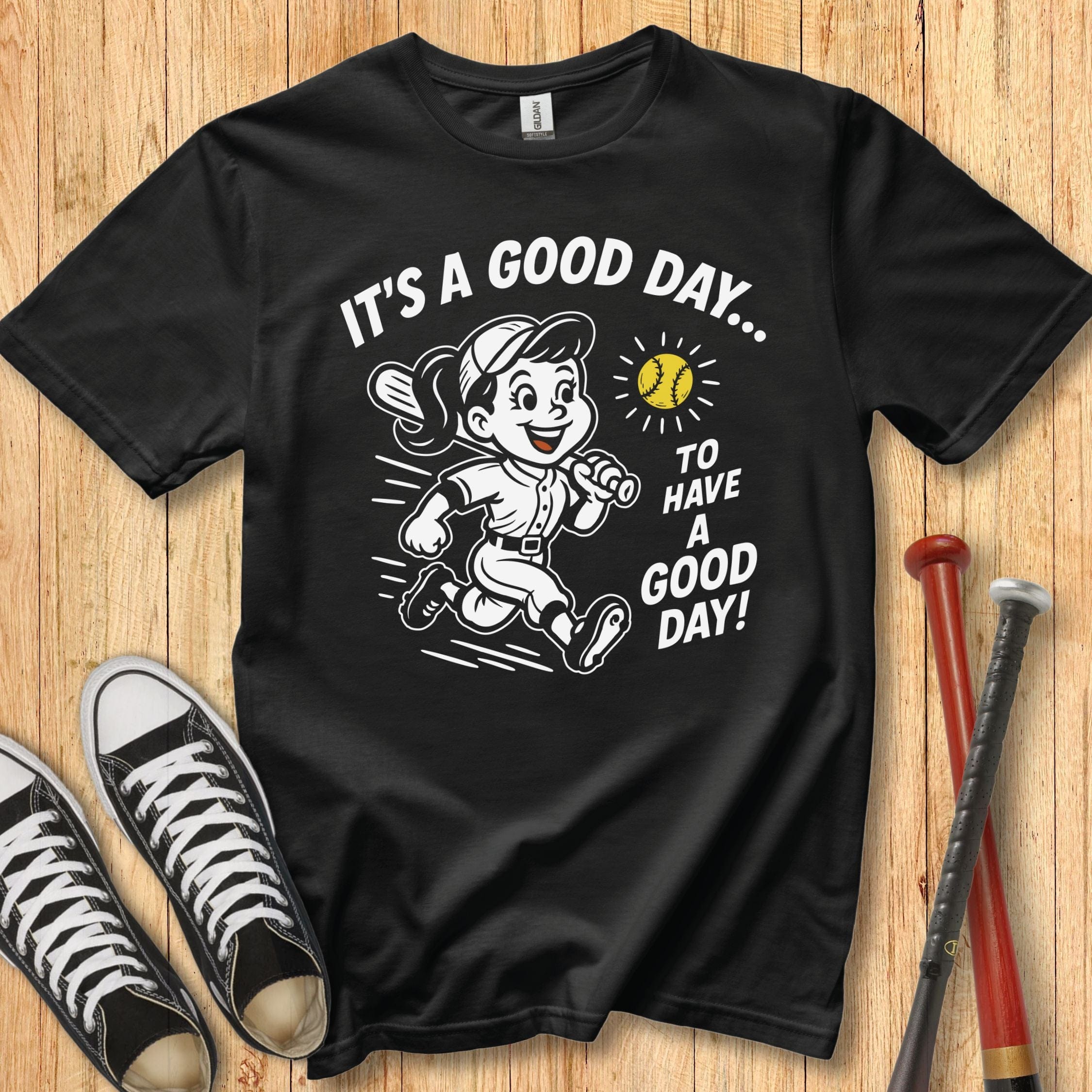 Good Day Girl Mascot Youth Tee