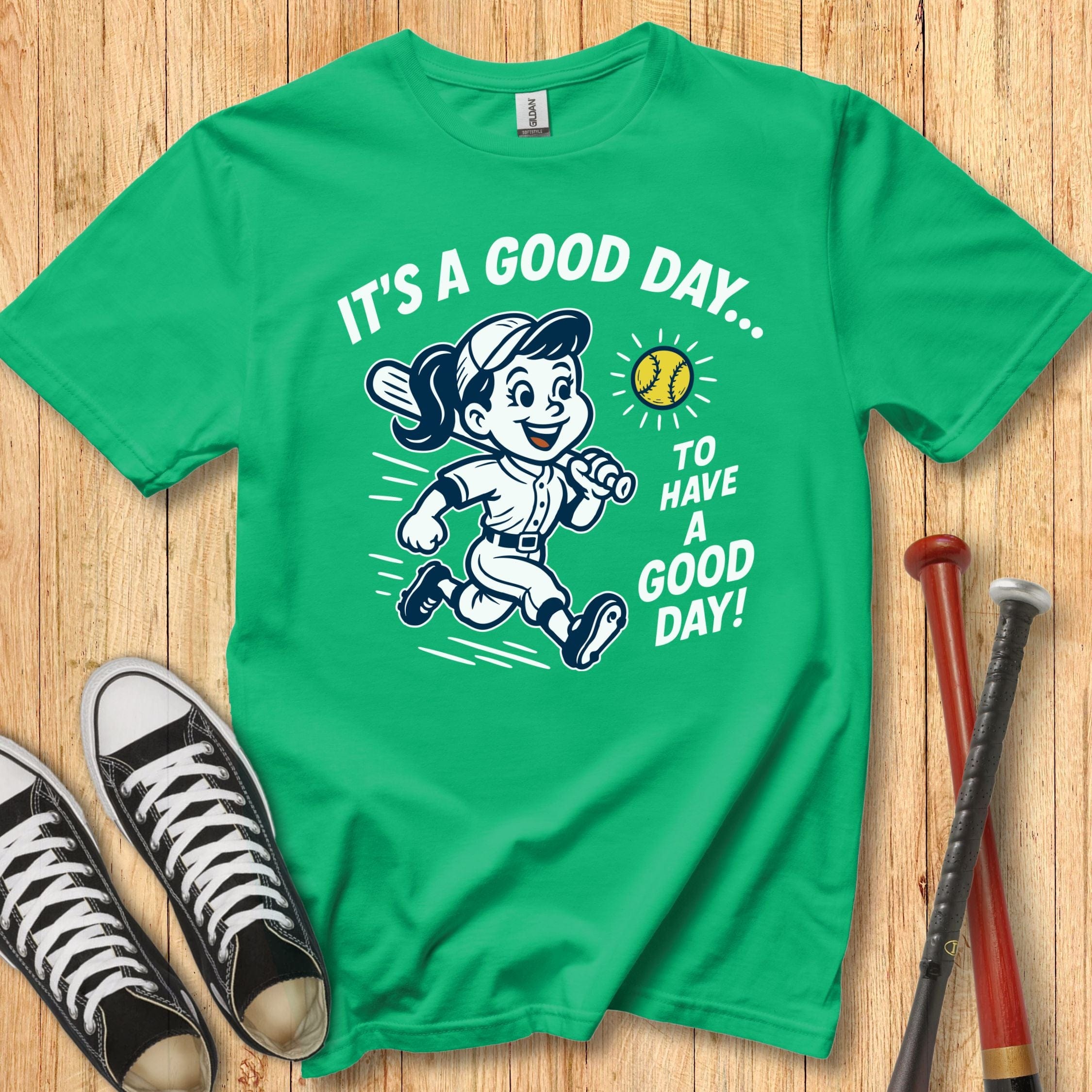 Good Day Girl Mascot Youth Tee