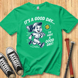 Good Day Girl Mascot Youth Tee