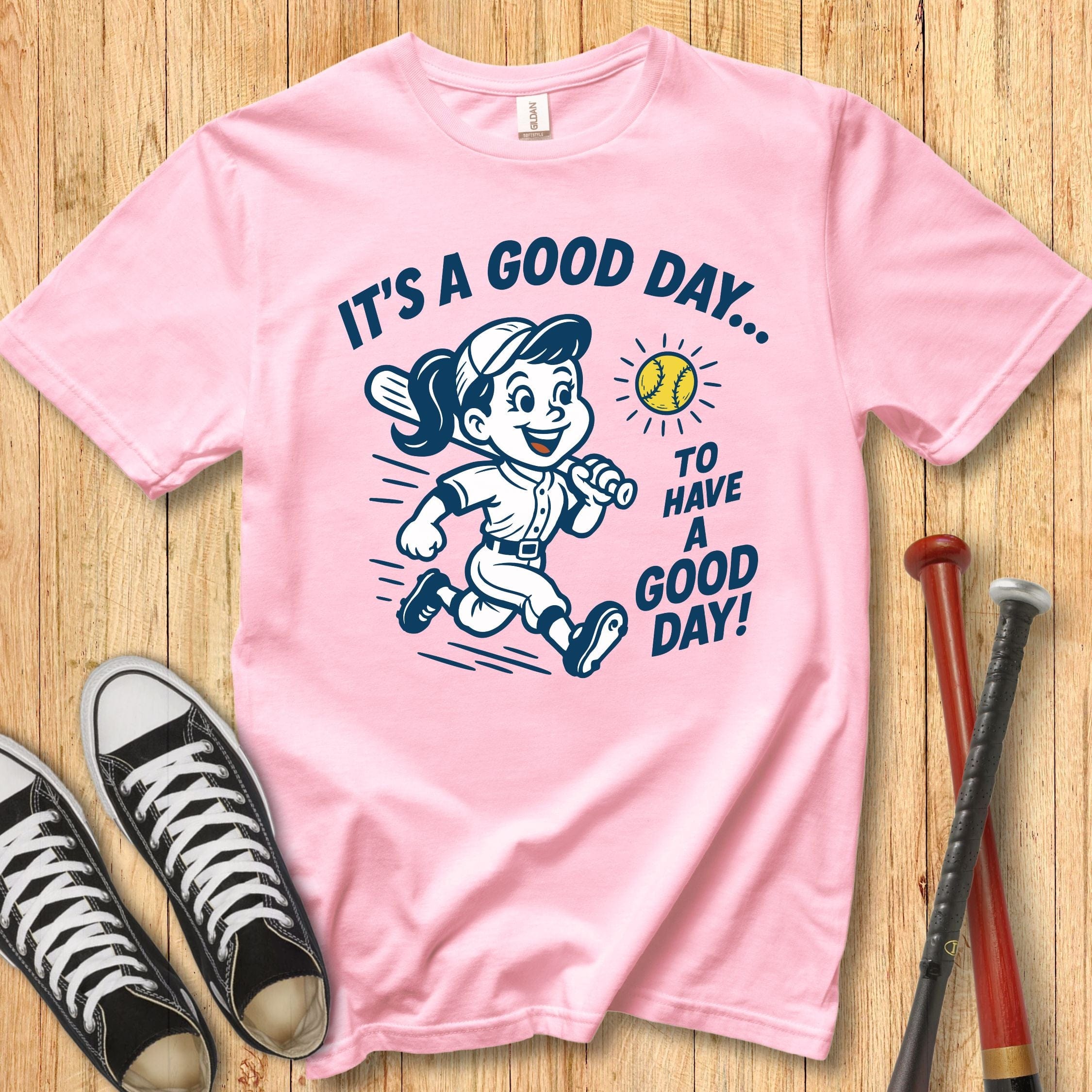 Good Day Girl Mascot Youth Tee