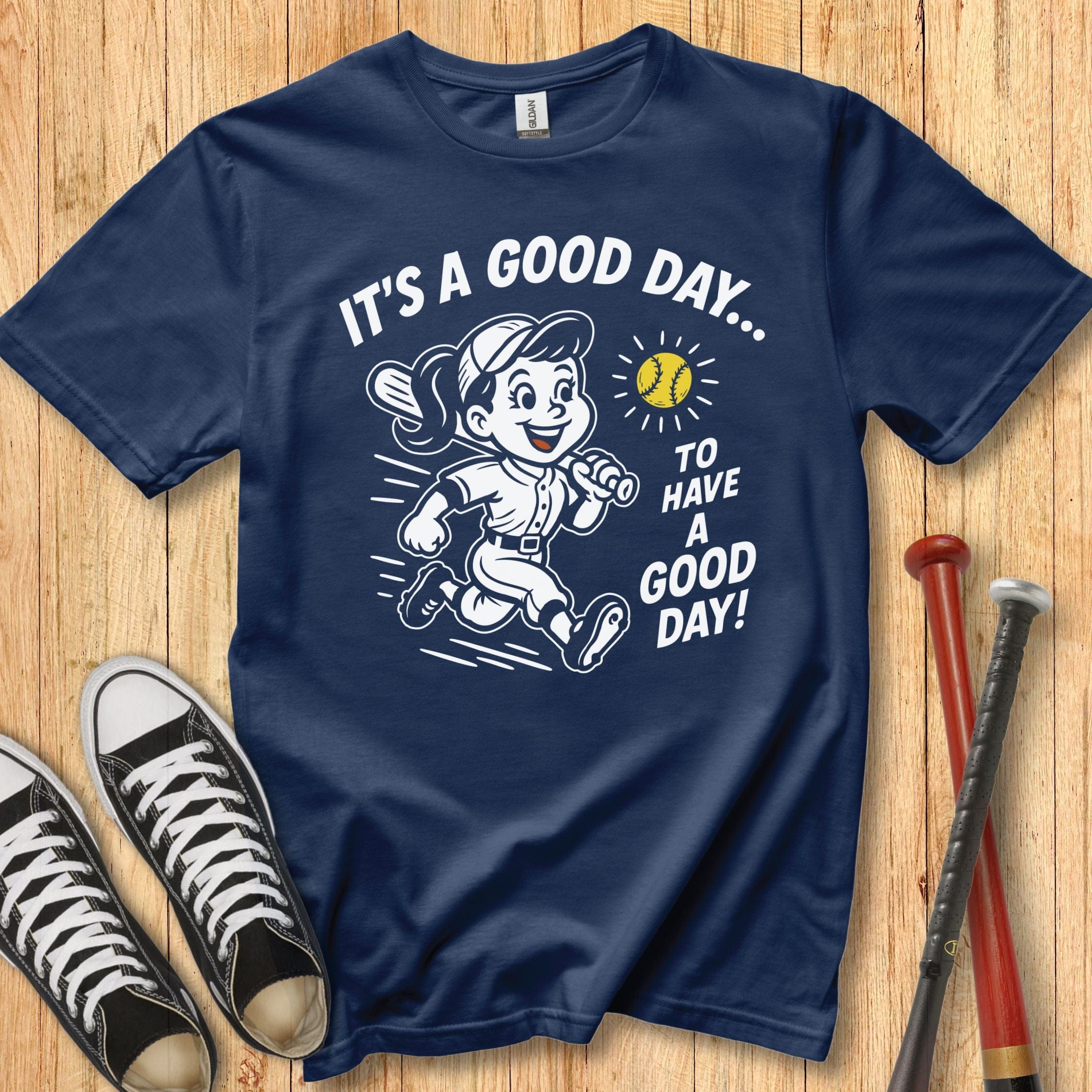 Good Day Girl Mascot Youth Tee