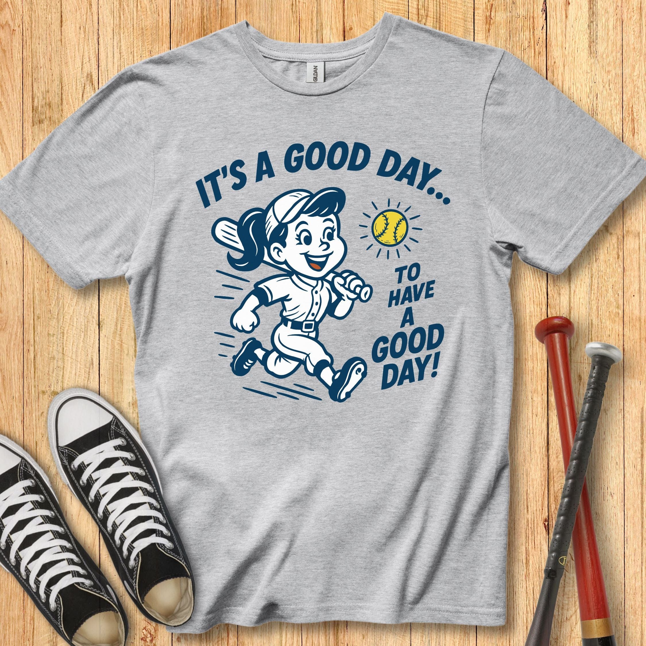 Good Day Girl Mascot Youth Tee