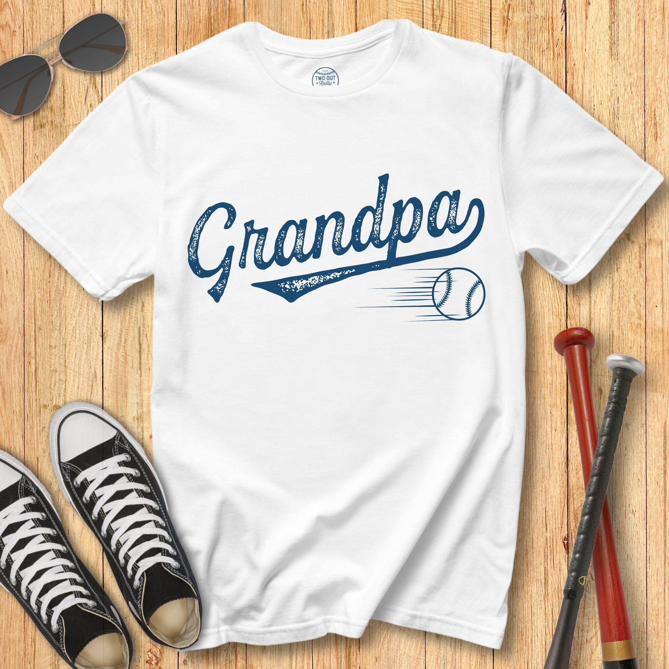 Grandpa Swoosh Tee