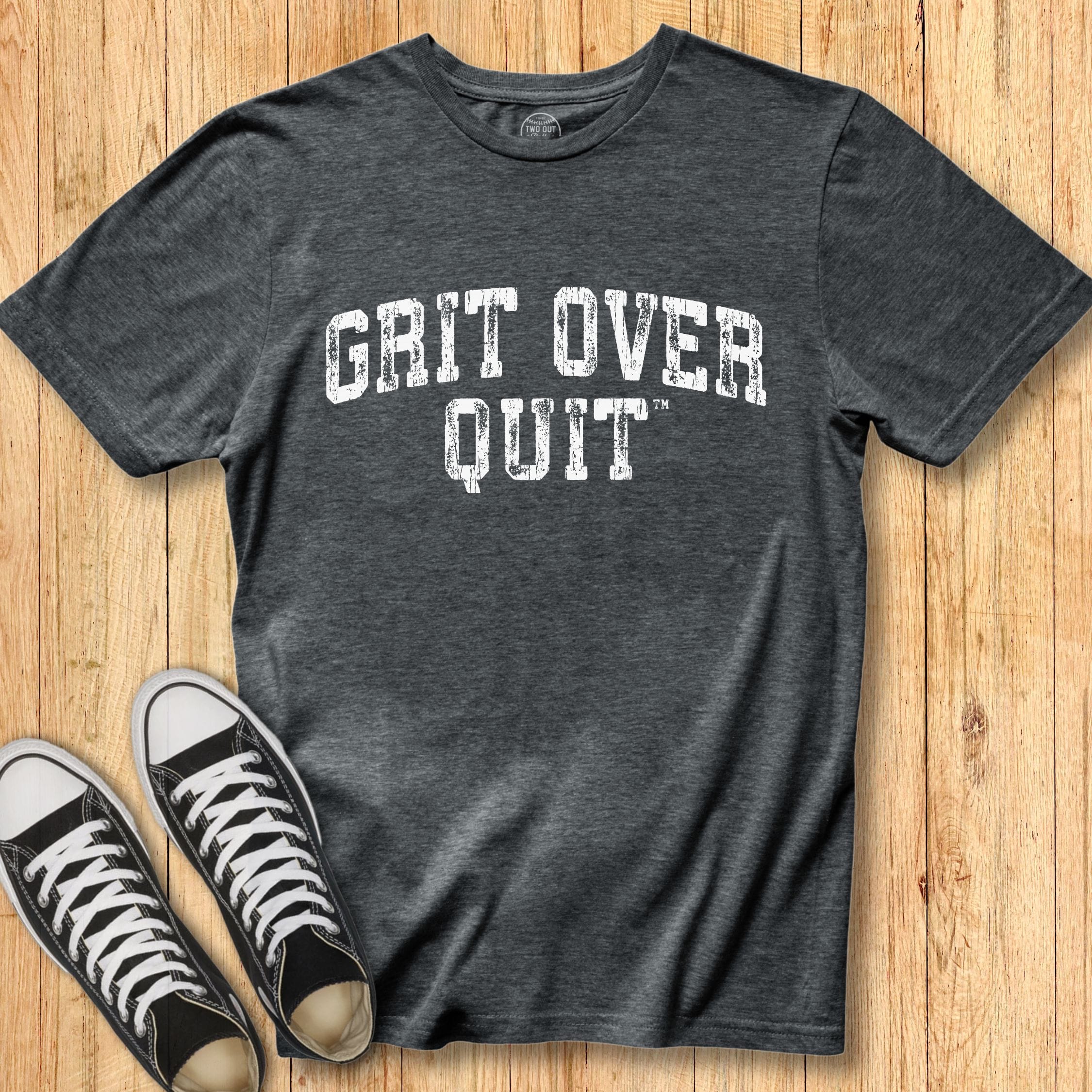 Grit Over Quit Arch - Classic Tee