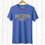 Grit Over Quit Block Arch Tee